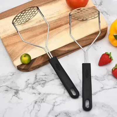Stainless Steel Pressed Potato Vegetable Masher (1 pc)